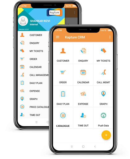 Medical Rep using Pharma CRM